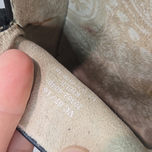 Olukai Women's Kiele Leather Black Loafers Slip On Shoes Sz 8 - Picture 11 of 11